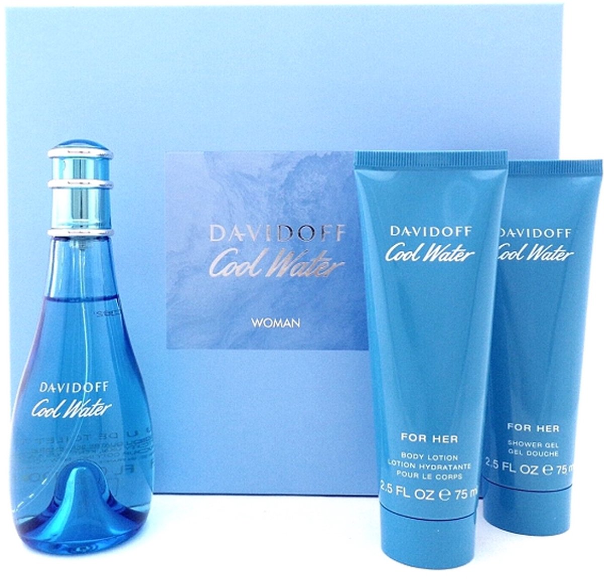 DAVIDOFF COOL WATER WOMAN GESCHENKSET 1 STUK