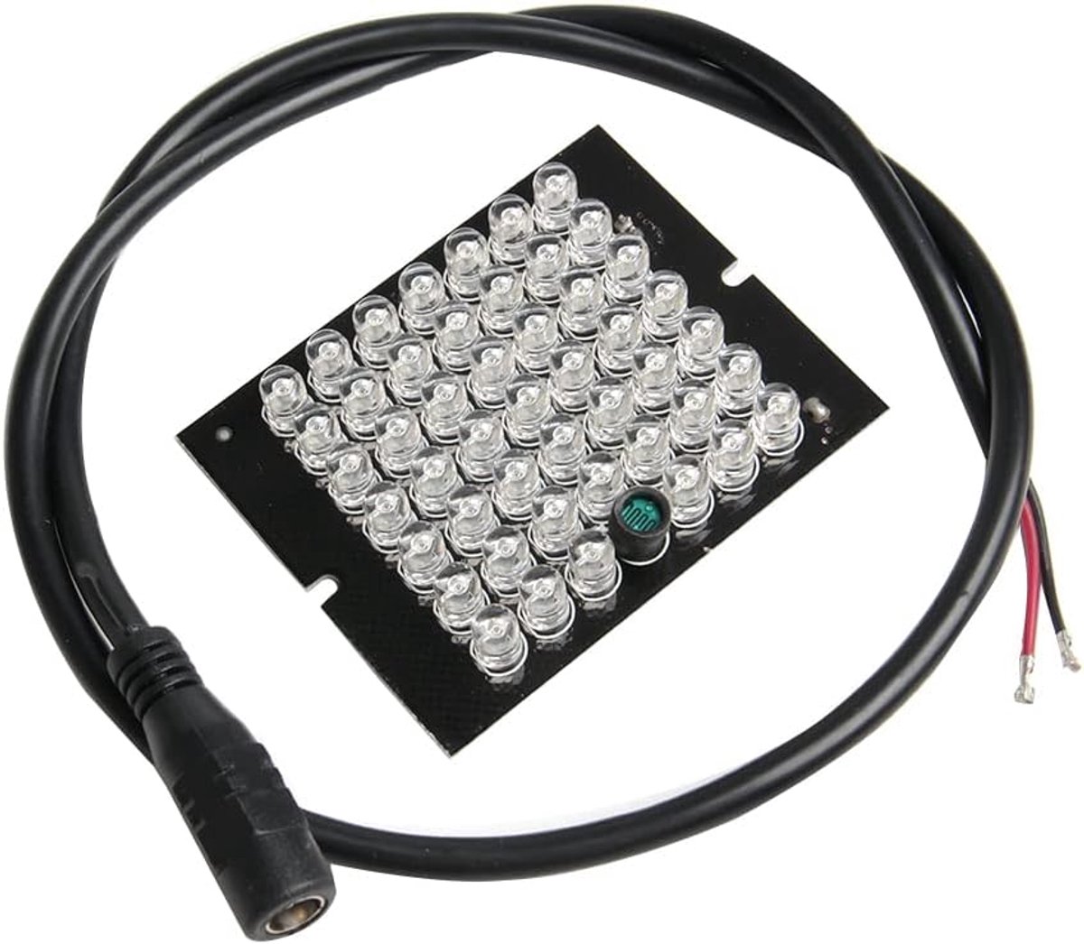 IR LED Illuminator - Nachtzicht Camera Lamp - Beveiliging Camera's - 48 LEDs 940nm - 6 cm - Onzichtbaar