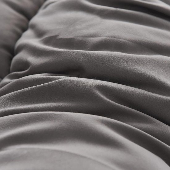 Japanse Matras - Oprolbed Vloer - Comfortabel Slapen - Ergonomisch Ontwerp - 10 cm Dik - Grijs — afbeelding 2