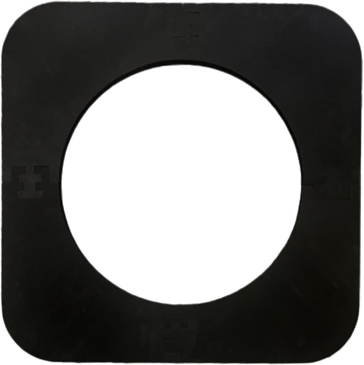 Dartbord Surround Ring - Dart Muurbeschermer - Bescherming Muren - Verdikte Demping - 45 cm binnenring - Zwart