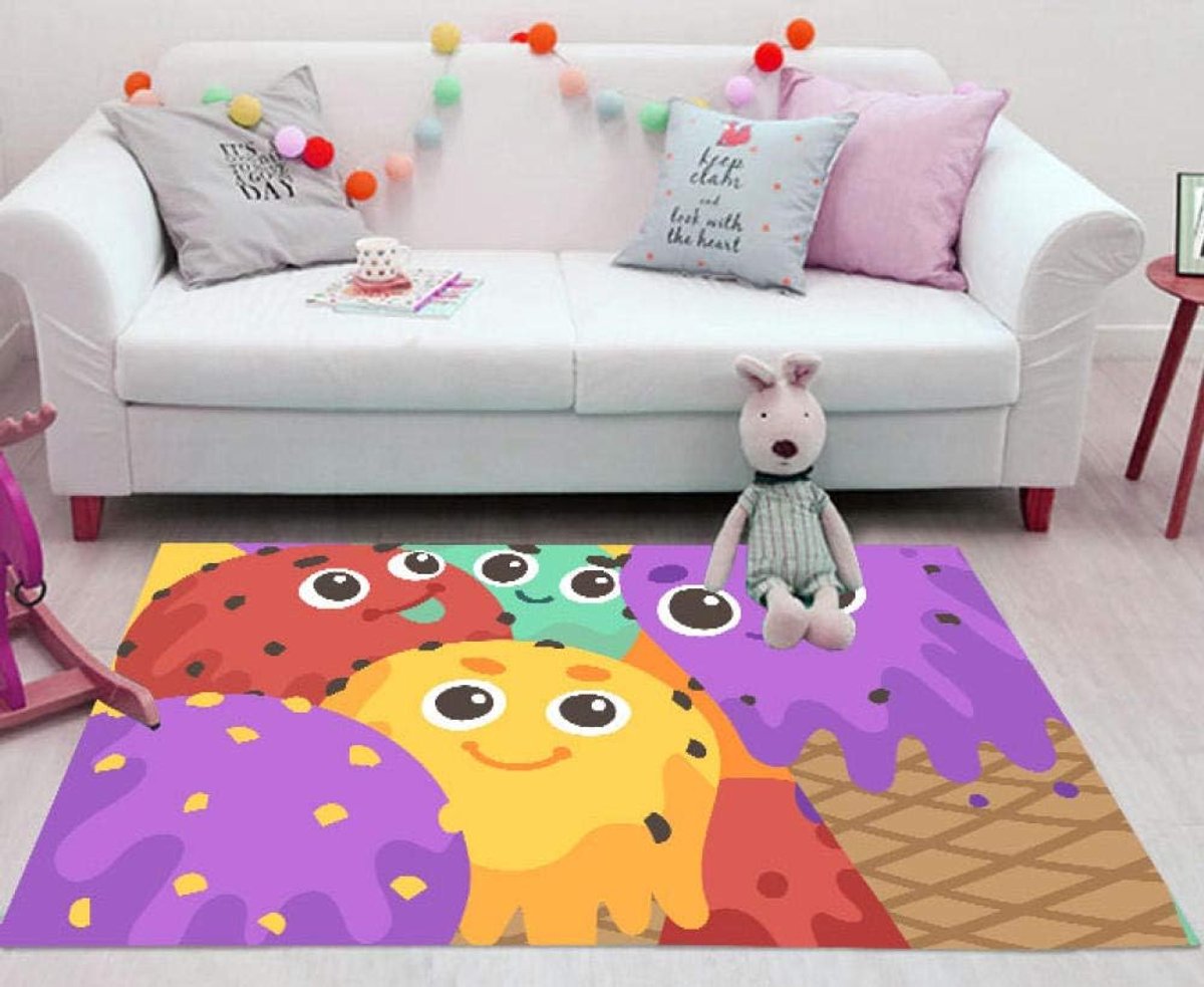 Vloerkleed Baby - Kruipdeken Speelkleed - Vroege Educatie - Antislip Onderkant - 120x160CM - Cartoon