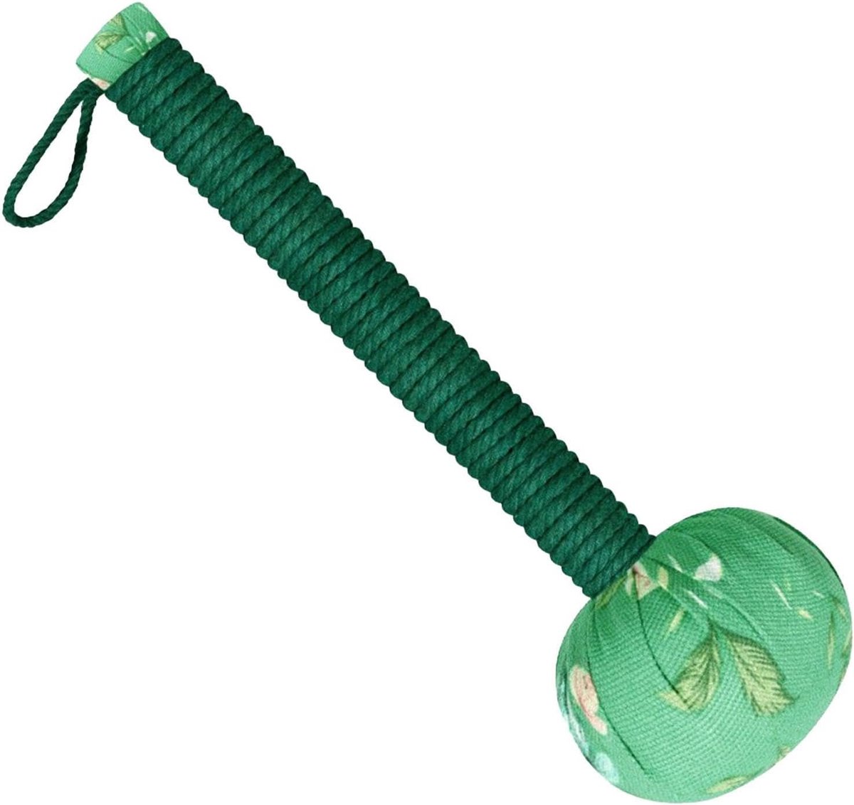 Massage Hamer - Lichaamsmassage Tool - Spierontspanning - Handgevlochten Handgreep - 27.7 cm - Natuurlijk