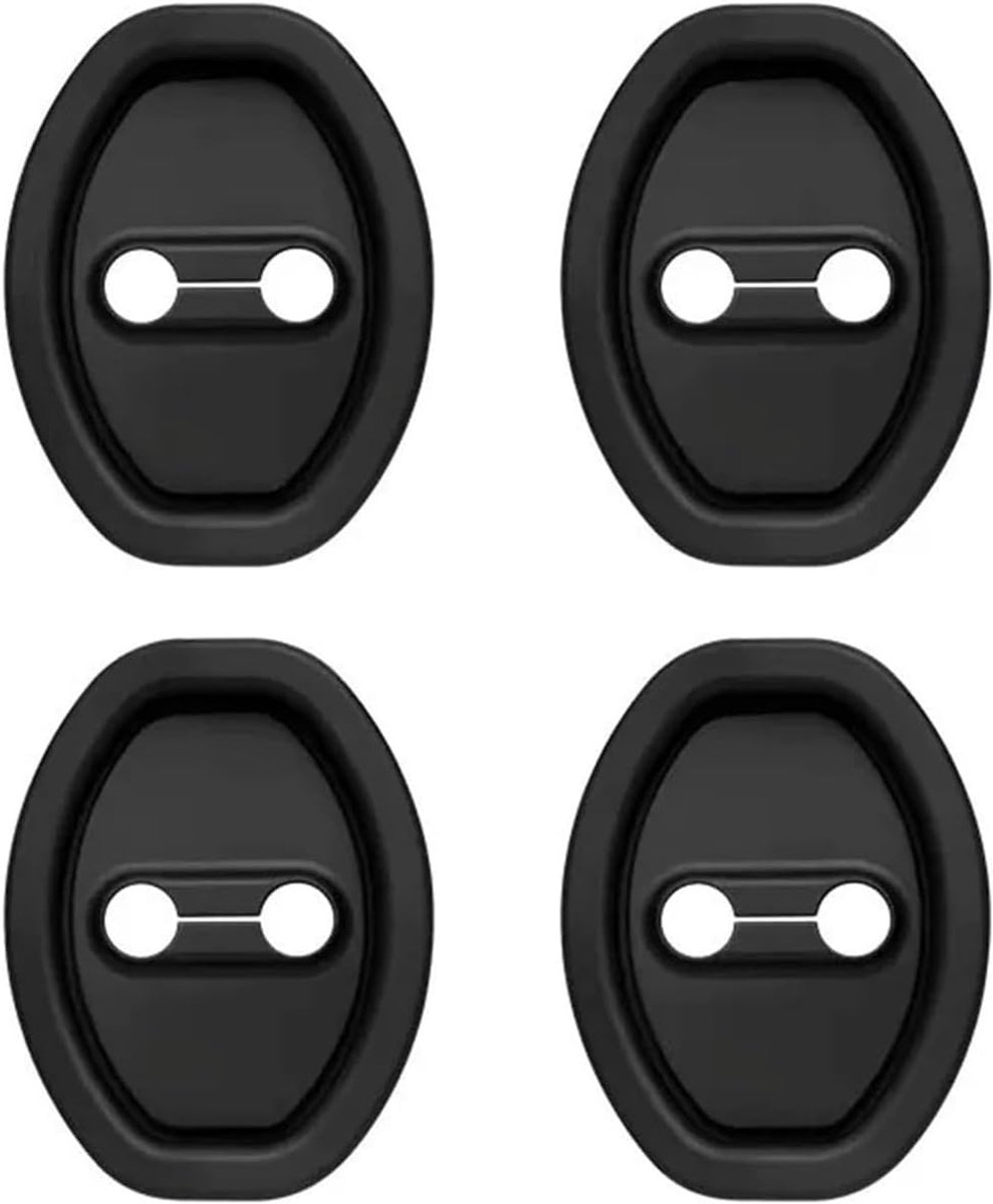 Deurslot Klink Covers - Gesp Beschermers - Auto Beschermen - Effectieve Geluidsdemping - 30 Sets - Zwart
