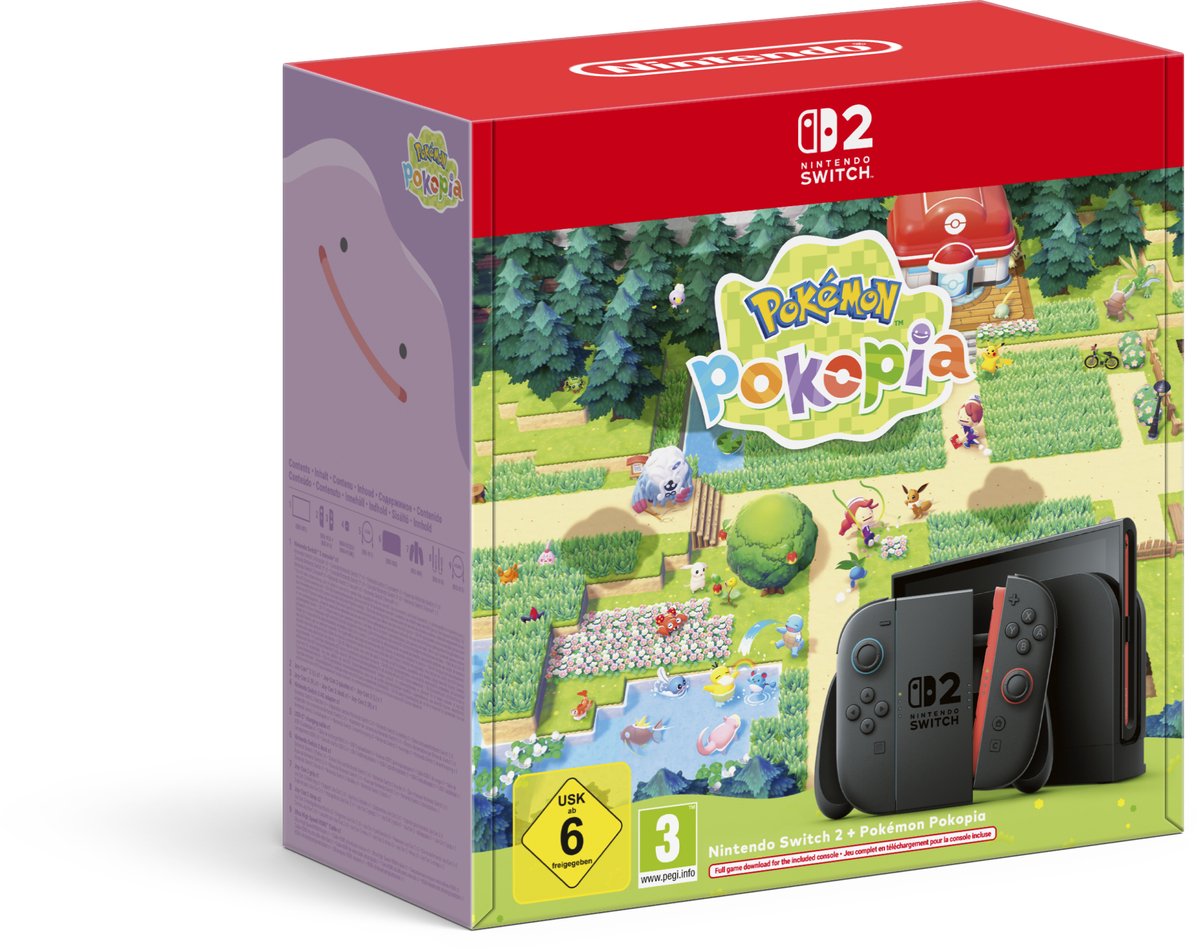 Nintendo Switch 2 - Pokémon Pokopia bundel
