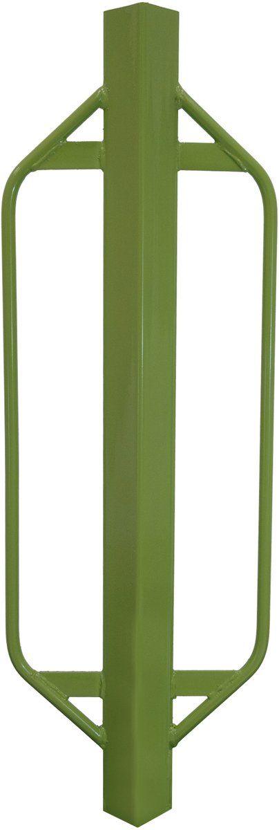 TRUTZHOLM Handram 90x30 cm voor Z-Profielen - 8 kg Palenrammer Staal - Heavy Duty Postram Hekram Palenrammer Grondram Wildverband