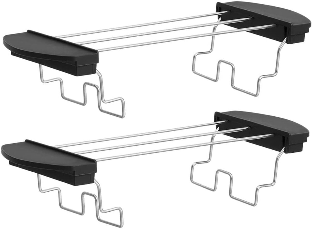 Sandwich Racks - Broodrooster Racks - Brood Roosteren - Hittebestendig Roestvrij Staal - 26 x 9.2 x 2 cm - Zilver
