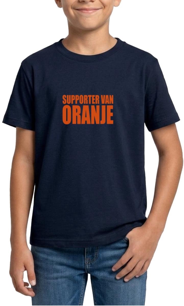 Nederland Voetbal Shirt Supporter Van Oranje T-Shirt Tiener