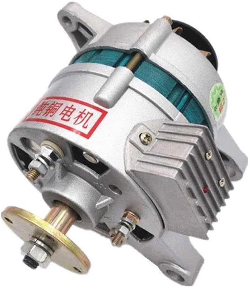 Generator - Stroomaggregaat - Energievoorziening - Dubbel Wiel - 750W - Zilver