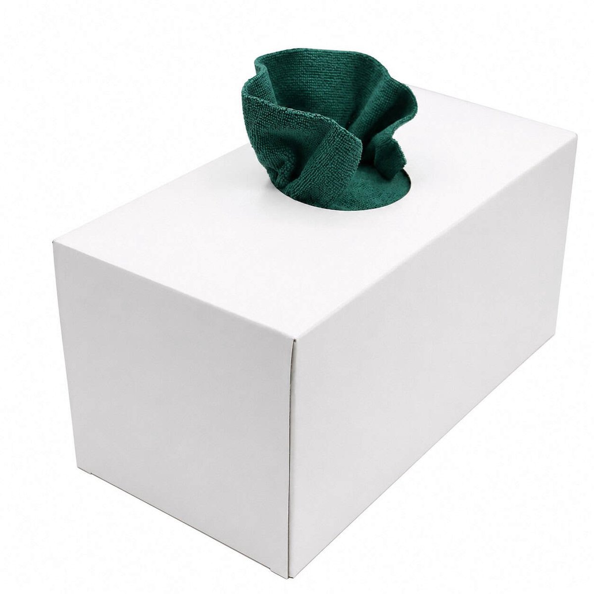 Hartley DISPENSER DOOS 50 X MICROVEZELDOEKEN GROEN 38 X 38 CM ( Coating-Interieur )
