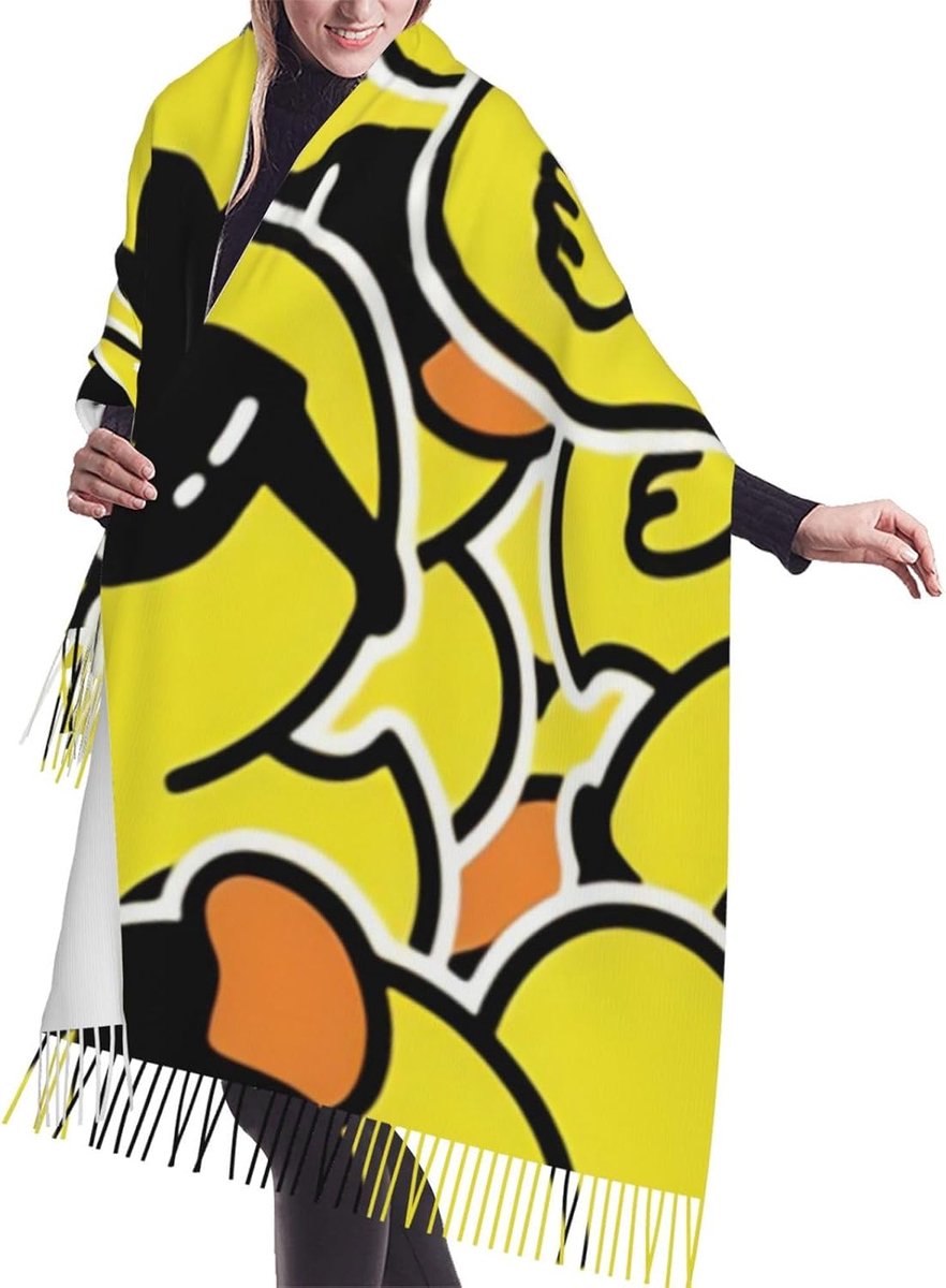 Comfort Deken Sjaal - Dames Sjaal - Warm Blijven - Superzacht Imitatie Kasjmier - 68x196 cm - Meerdere Ontwerpen