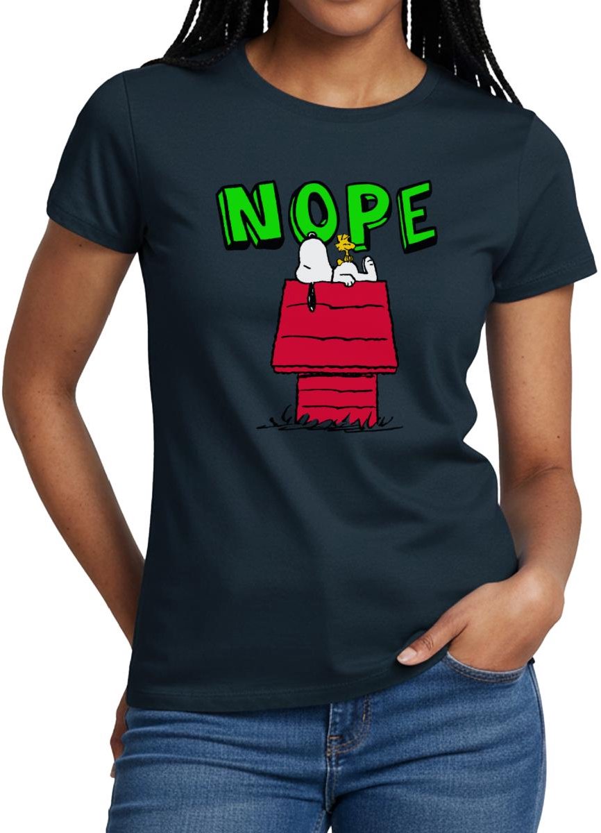 Peanuts Snoopy Nope T-Shirt Dames