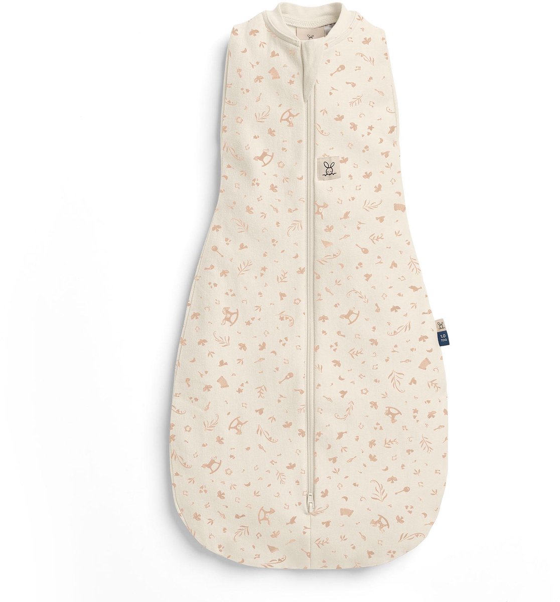 ergoPouch Cocoon inbaker slaapzak - 1,0 Tog - 2-in-1 Slaapzak - Combi Baby Slaapzak en inbakerslaapzak - Slaapzak 80 cm - LULLABY