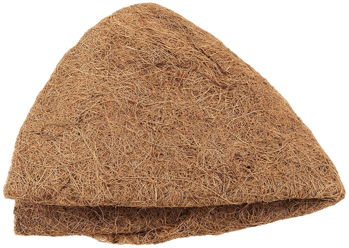 Omgoods - 6 Stuks Ronde Kokos-Inlegzolen voor Bloemenhangers, 30 cm