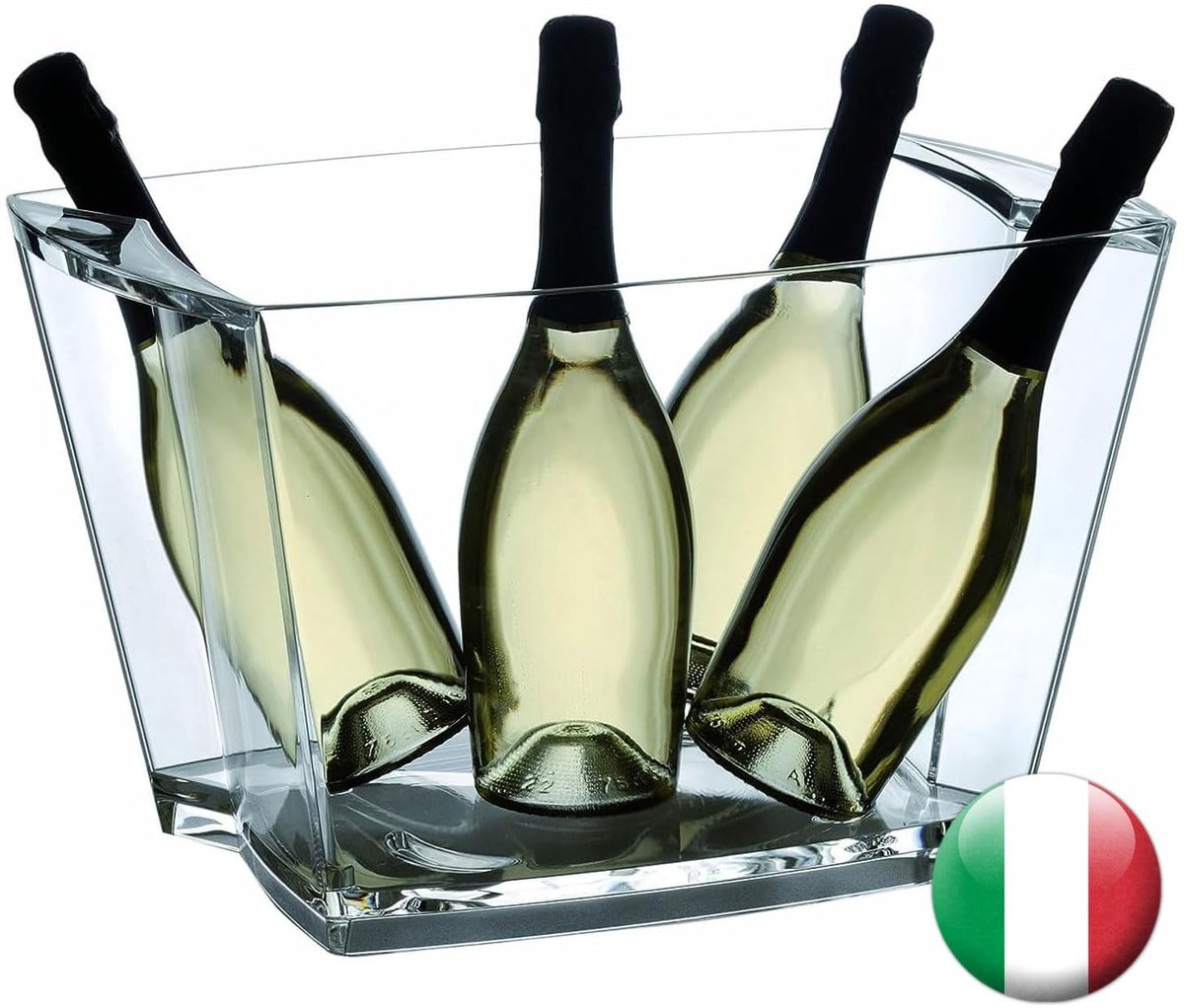 Omgoods - Champagnecontainer van Methacrylaat voor Tot 7 Flessen