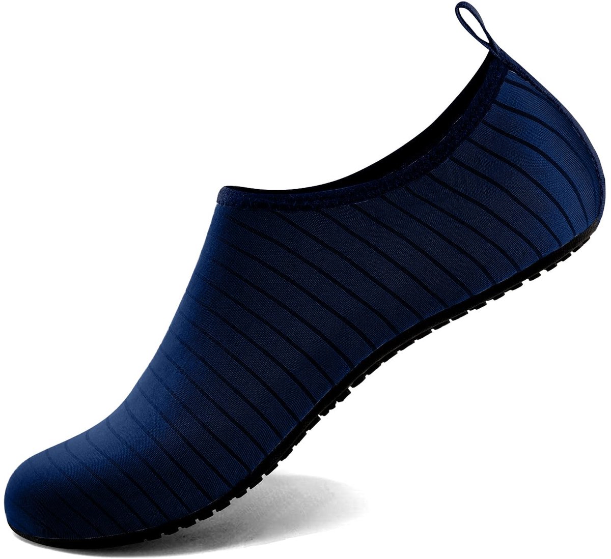 SnelShoppen - Steppli Waterschoenen, Badschoenen, Zwemschoenen, Aquaschoenen, Strandschoenen voor Dames en Heren, Blauw met Strepen, Maat 45 EU, Ideaa