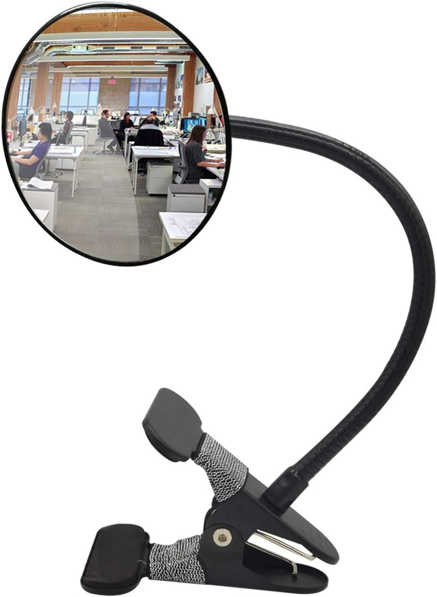 Flexibel Convex Veiligheid Spiegel voor Persoonlijke Veiligheid, Achteruitkijkmonitoren en Algemeen Gebruik (9.5cm, Rond)