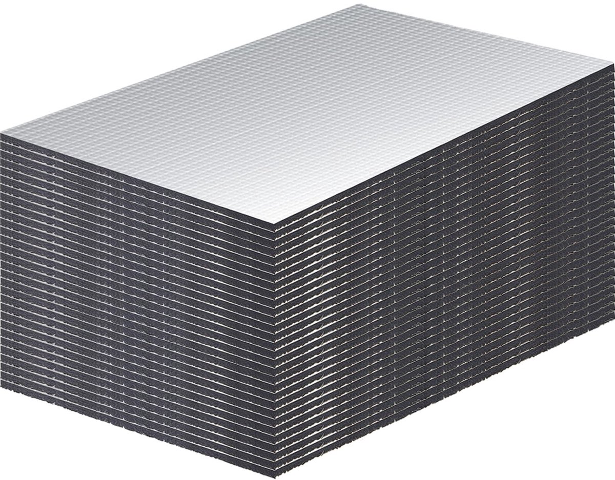 Omgoods - Set van 30 Zelfklevende Geluidsisolatie Matten 250x180mm