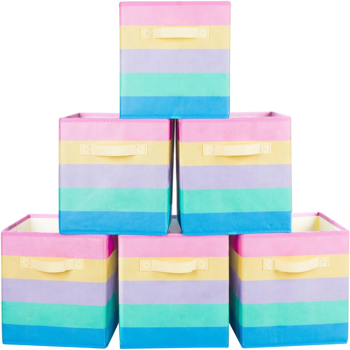 Omgoods - Vouwbare Opbergdozen 6 Stuks voor Kleding en Speelgoed