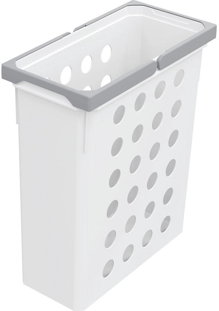 Omgoods - Wash Emmer H 426 - 21 Liter Wit en Lavagrijs