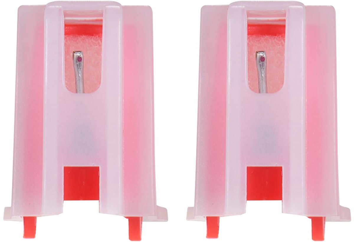 Omgoods - Vervangende Stylusnaald voor Platenspeler, Set van 2 Stuks