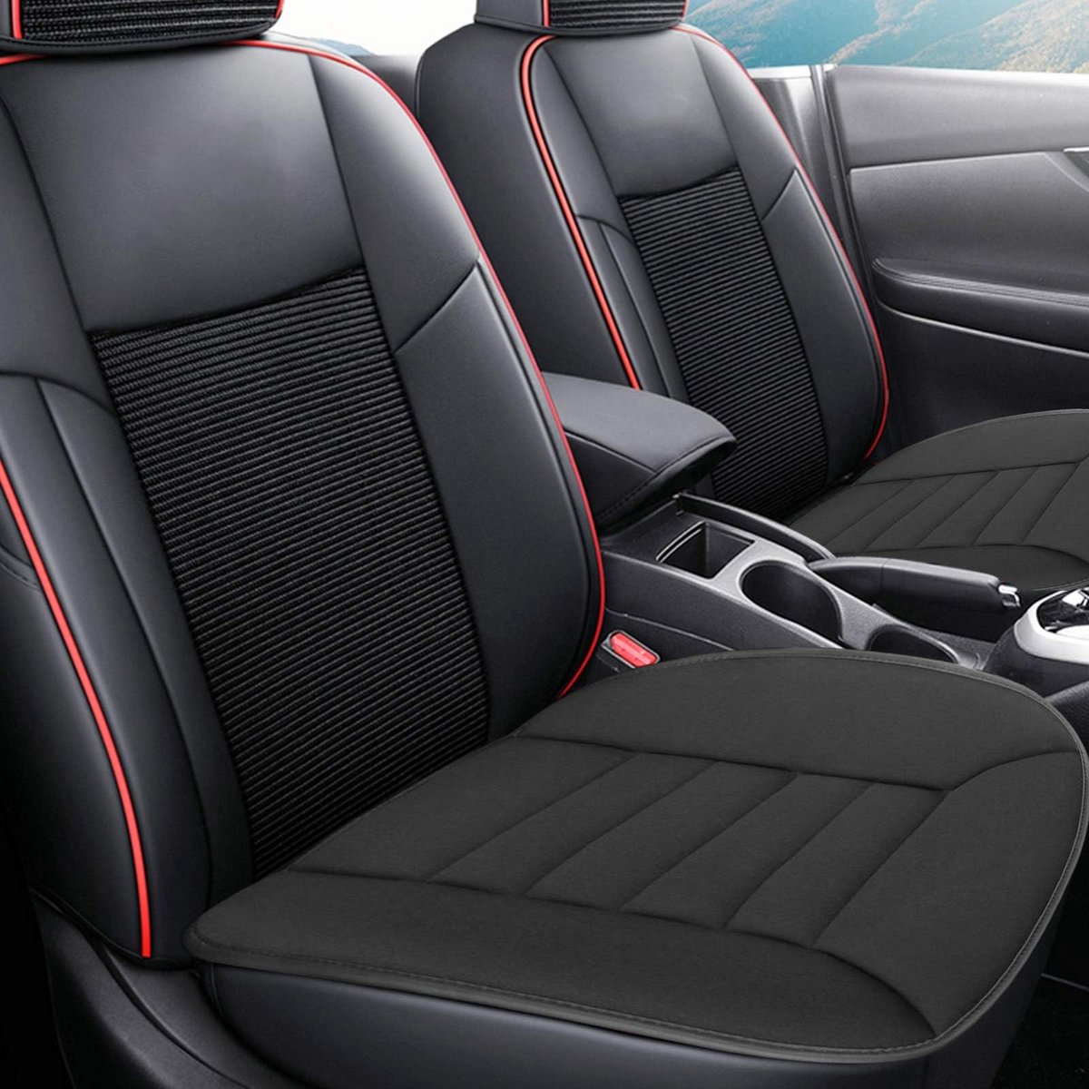 Omgoods - Comfortabel Auto Zitkussen van Traagschuim, Ademend en Antislip