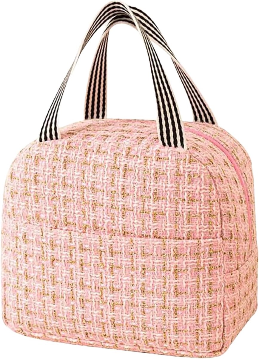 Insulated Lunch Bag, Reusable, Small, Portable Lunch Bag, Lunch Bag, for Office, School, Travel, Camping, Outdoor - ShopVlot