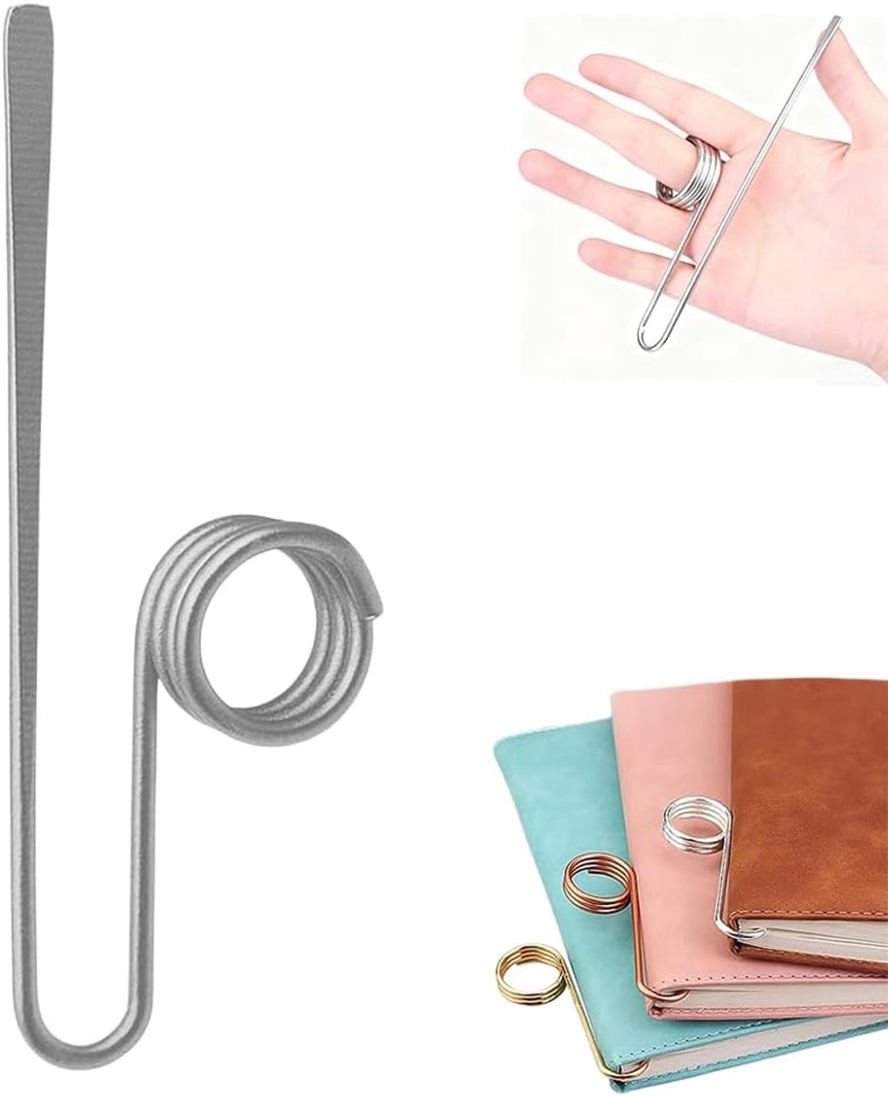 Metal Bookmarks, Handmade, Side Holder for Book Pages, Reading Accessories, Gifts for Teachers, Students, Book Lovers - ShopVlot