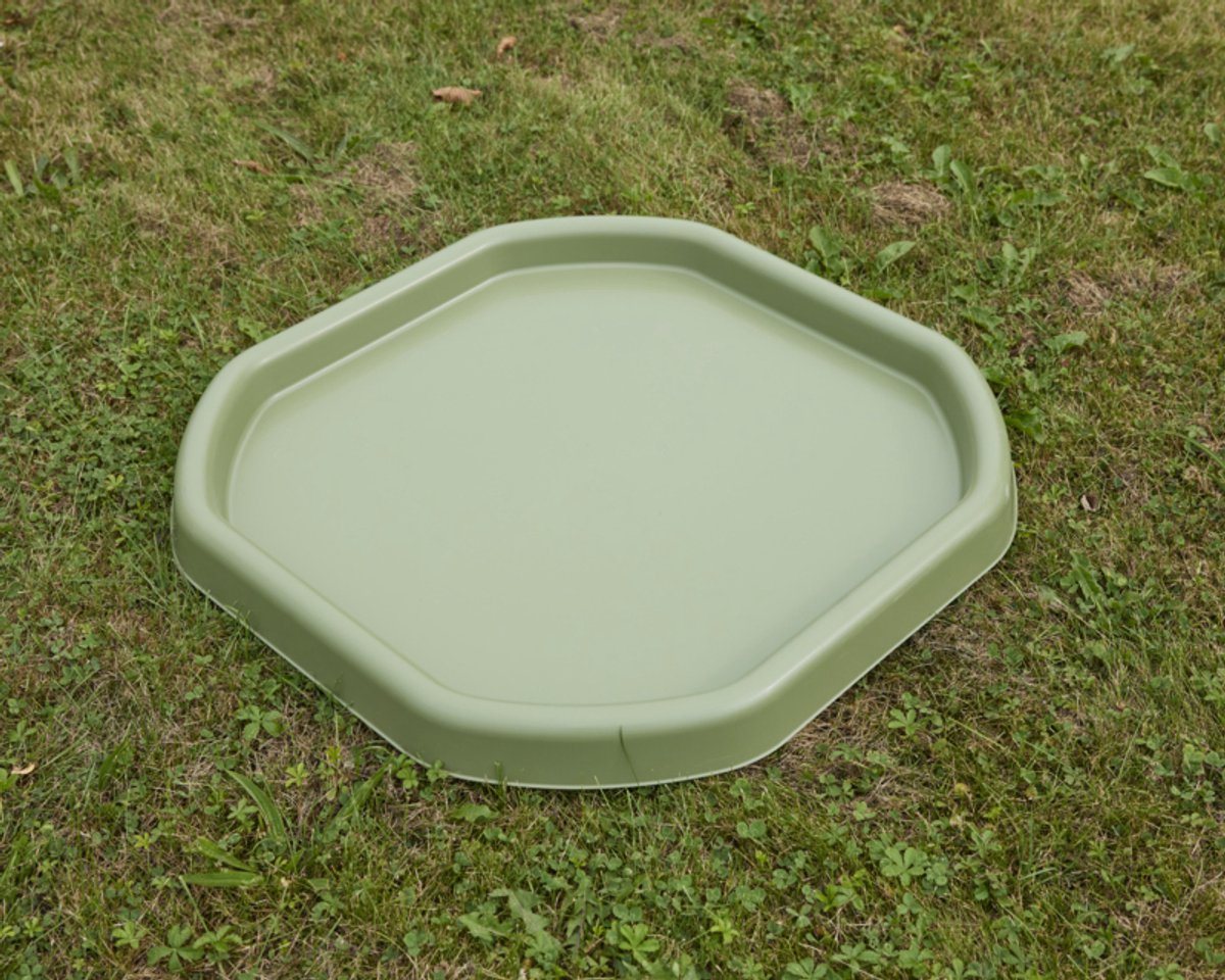 Cosy speelbak Mini Tuff Spot Tray groen - sensorisch speelbord.
