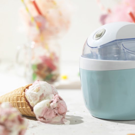 Giles & Posner Sorbet- en IJsmachine - 500 ml - 9,5 W - Blauw van Merkloos — afbeelding 4