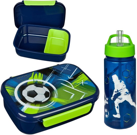 Team Player lunchset; lunchbox en drinkfles — afbeelding 5