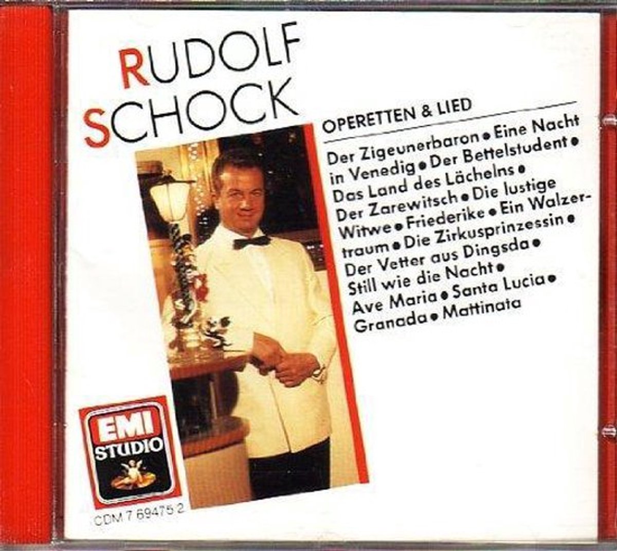 V/A-Rudolf Schock: Operetta Arias & Lieder (CD)