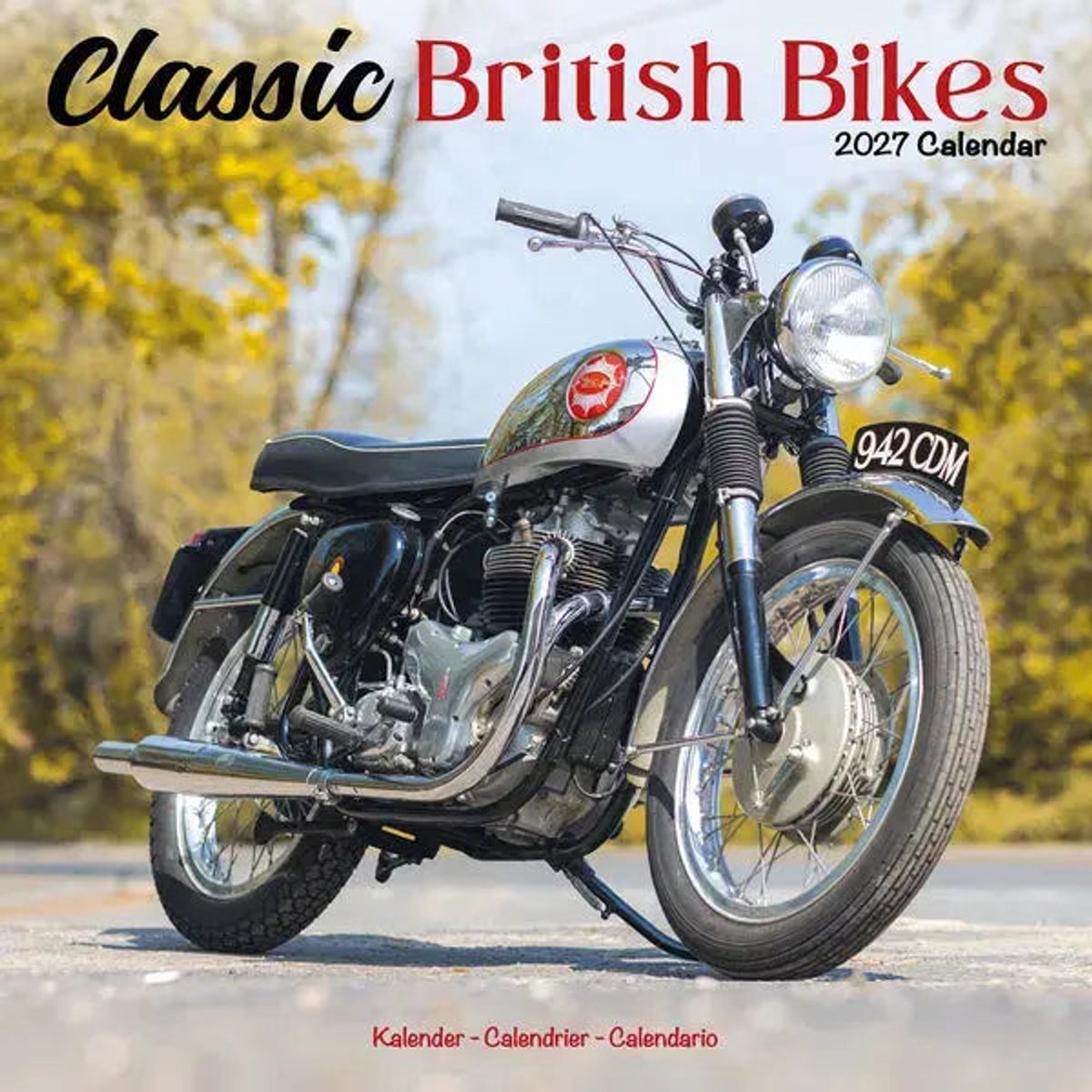 Classic British Bikes Kalender 2027