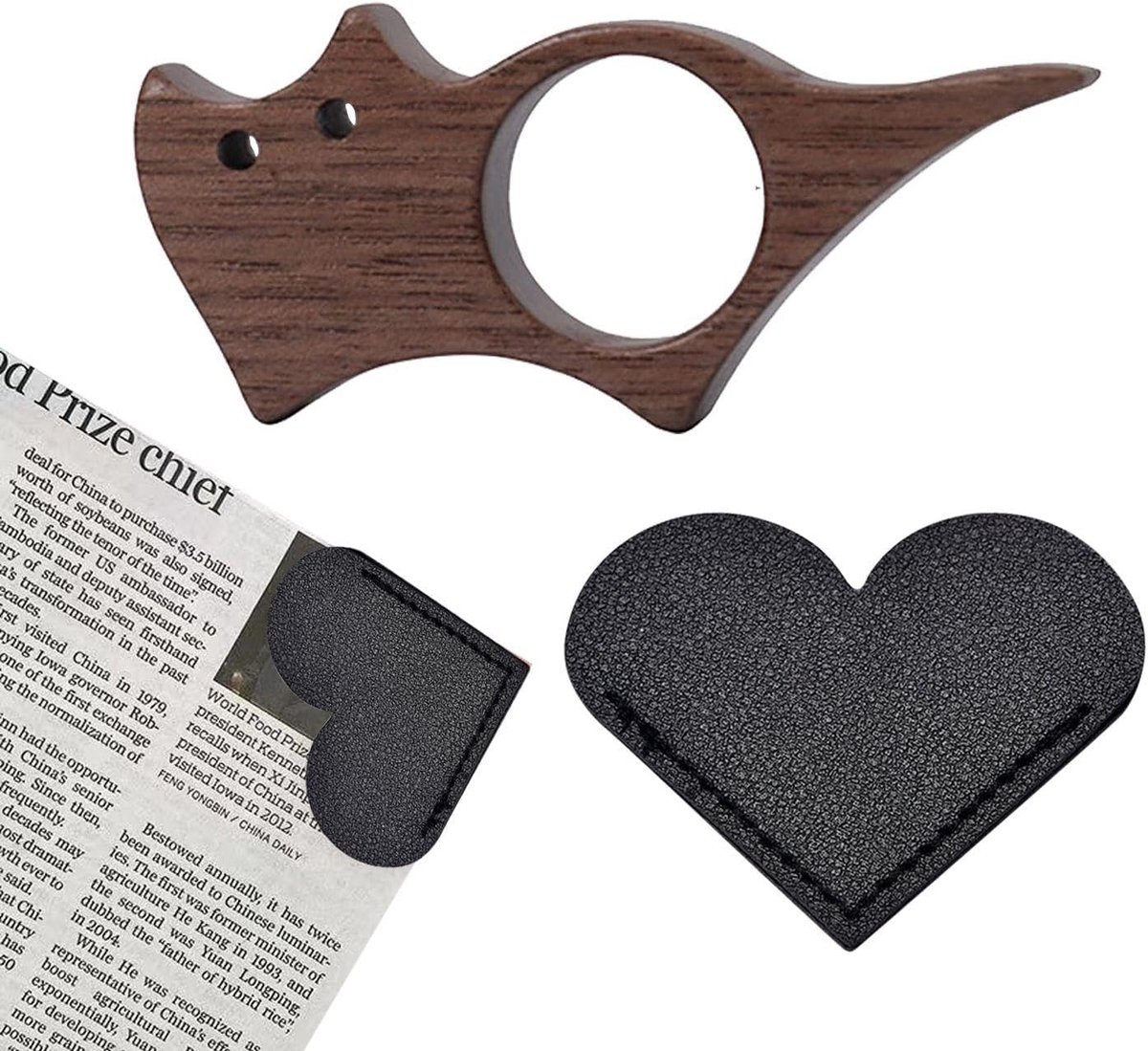 Cat Shape Book Clasp, 1 Piece and 1 Bookmark, Reading Accessories, Creative Gifts, Study and Office Supplies. - ShopVlot