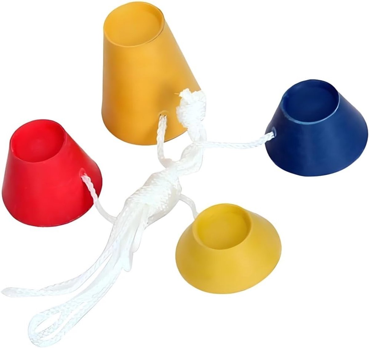 4 pcs rubber golf equipment, different heights and multicolor rubber golf course equipment - ShopVlot