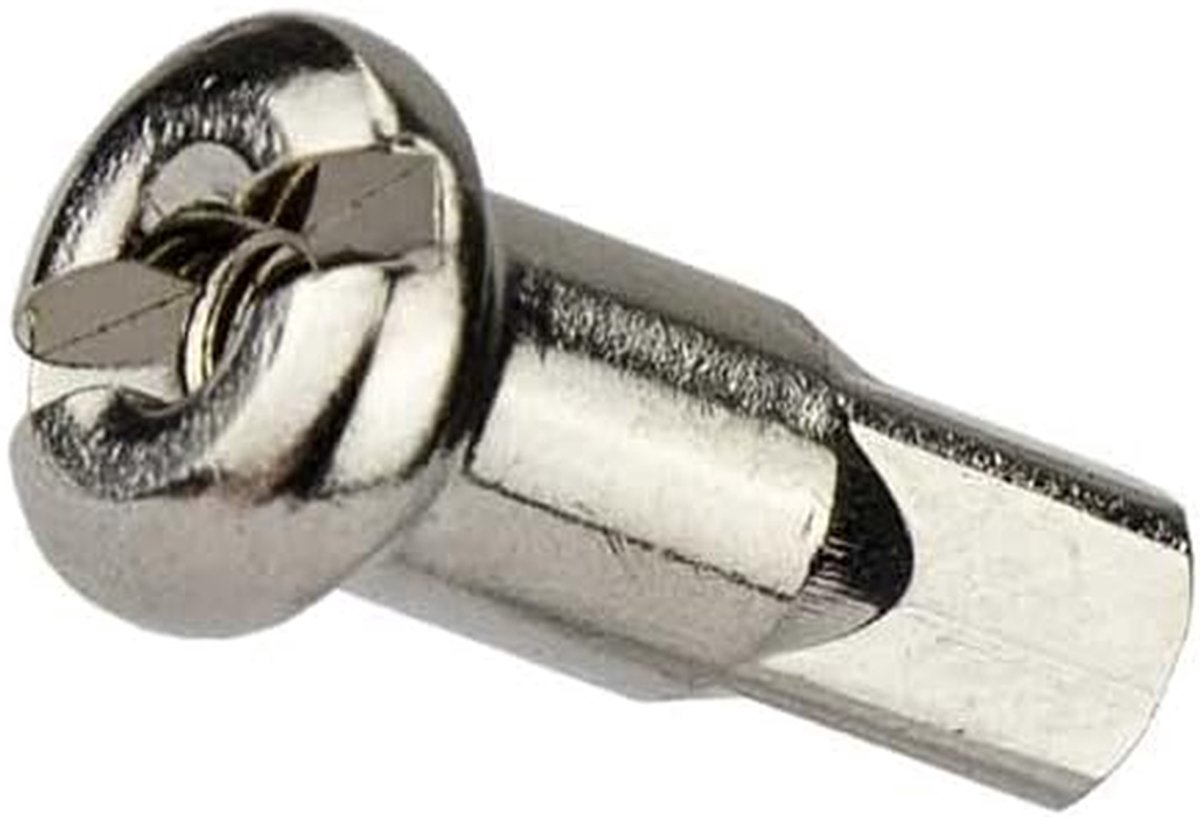 Fietsspaak Nippels - Spaaknippels Messing - Fietswiel Reparatie - Messing Materiaal - 14G - Messing
