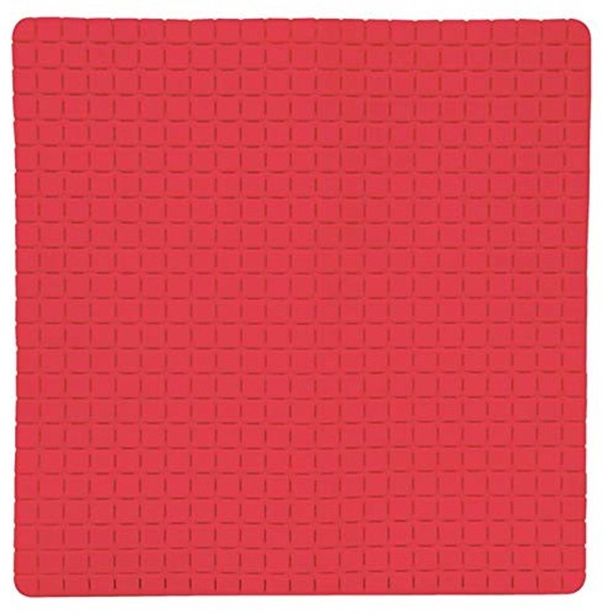Omgoods - Antibacteriële Badmat met Suction Cups - Rood