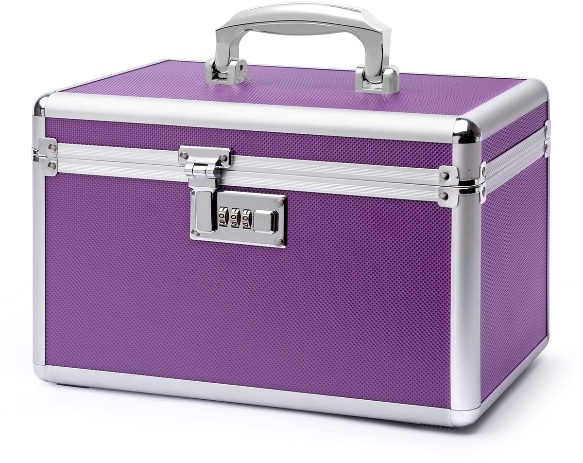 Omgoods - Lock Box voor Medicijnen met Draagbare Opbergkoffer