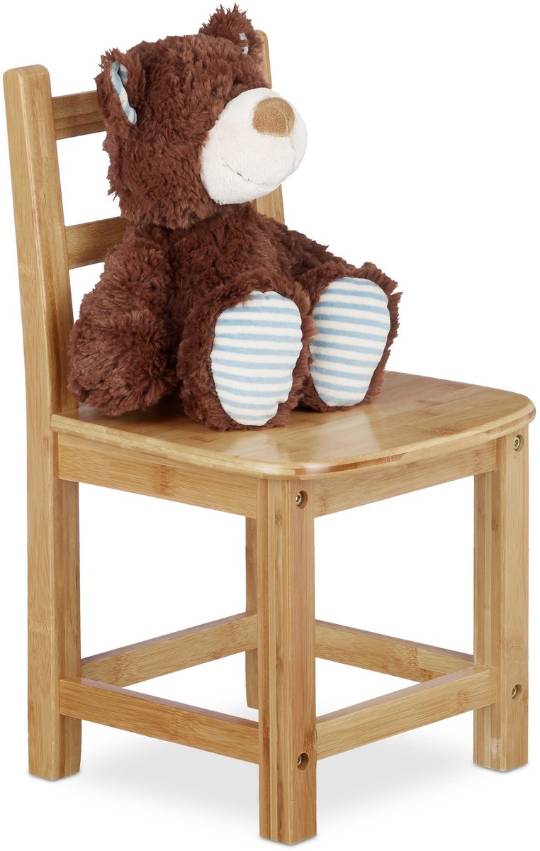 Omgoods - Bamboe Kinderstoel voor Jongens en Meisjes
