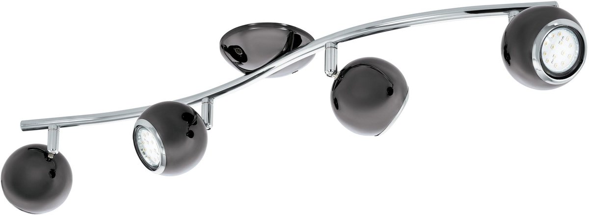 Omgoods - Bimeda Spotlight in Nikkel-Zwart en Chroom