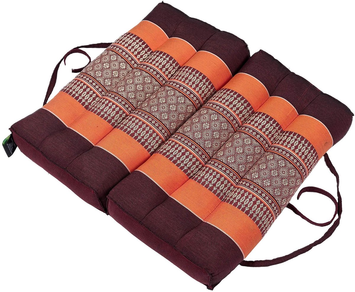 Omgoods - Vouwbaar Zitkussen 40 x 40 cm voor Yoga en Meditatie