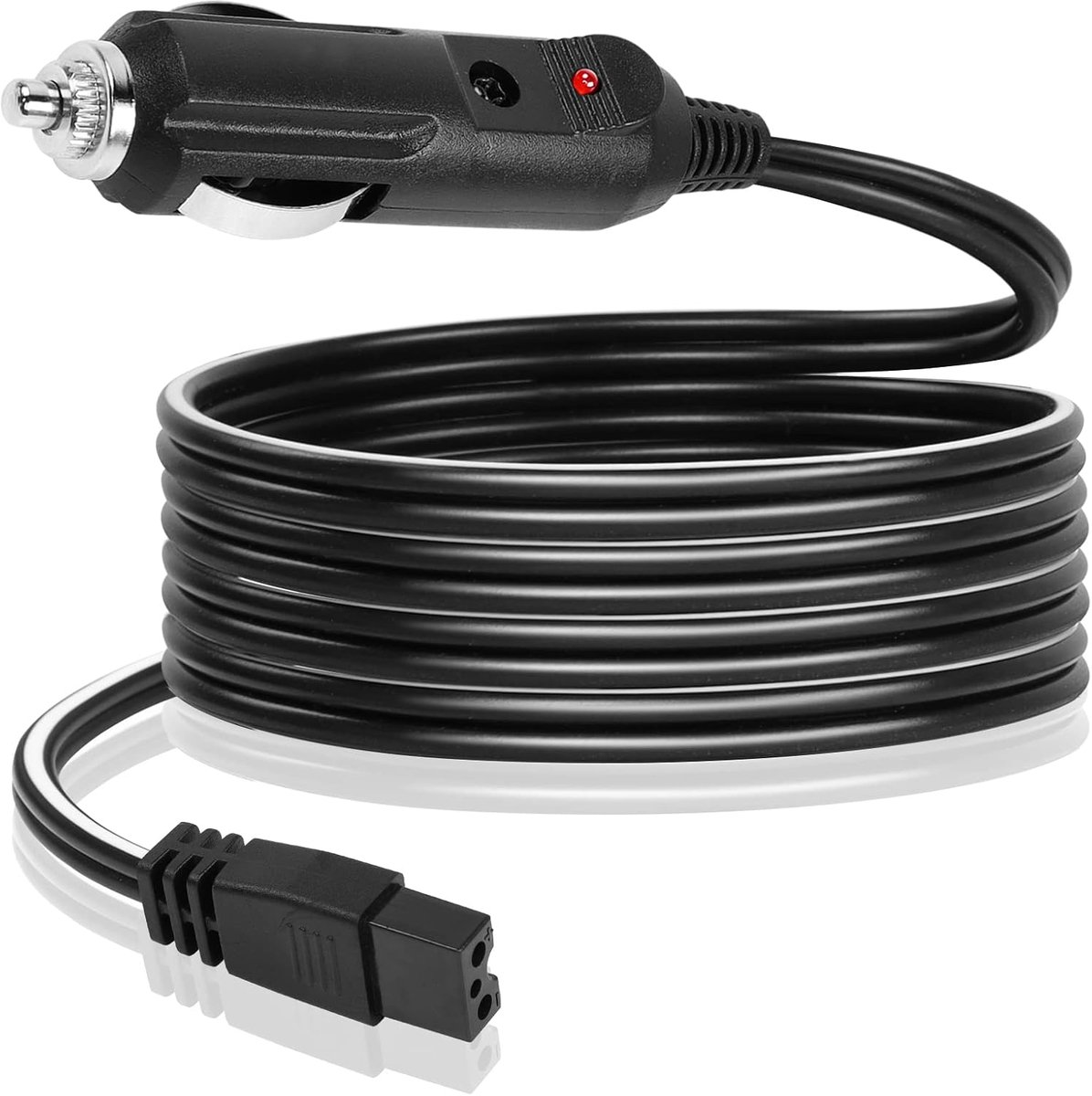 Koelbox 12V Cigarettenaansteker Kabel - 3M/10FT - Vervangbare Adapter - Ideaal voor gezinsuitjes - ShopVlot