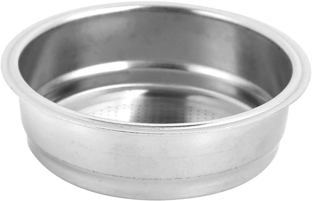 51 mm filtermand, roestvrijstalen herbruikbare koffiemachine Filterzeefkom voor thuis en café