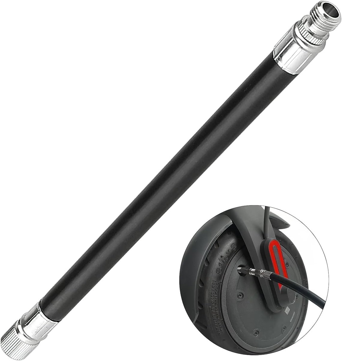 Ventielverlenging, hoogwaardige verlengbuis, eenvoudige montage, universele opblaasbare uitrusting, duurzame accessoires voor fietsen en motorfietsen, voor M365 Pro Pro2 1S elektrische scooters, enz