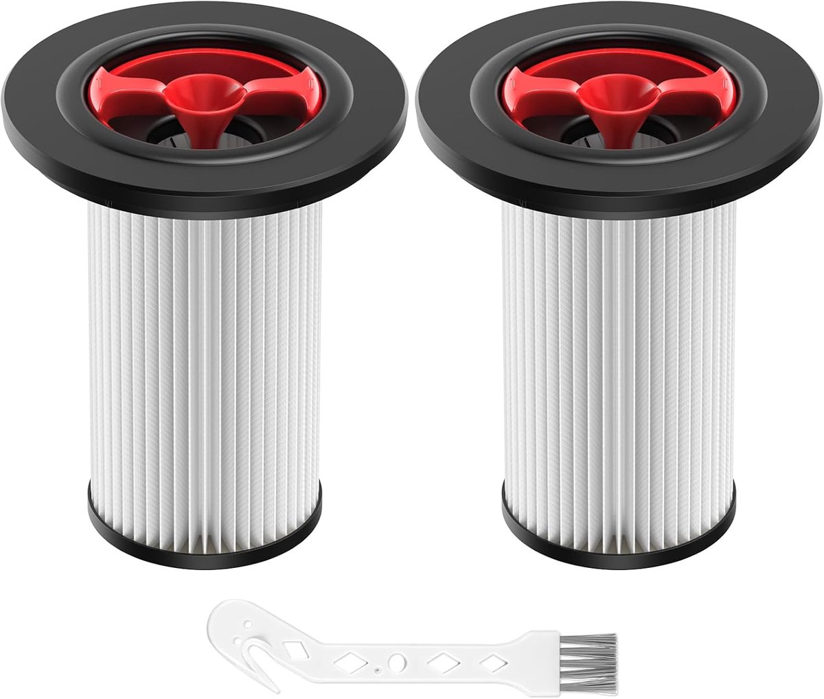 Set van 2 reservefilters compatibel met Bosch Unlimited Gen2-serie 8 stofzuiger, filter voor Bosch stofzuiger 12036642, 12023349