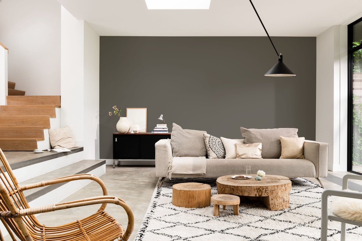 Levis - Simply Refresh Muur In Een Laag Mix - Simply Grey (Ral 7039) - Mengverf - 1 L