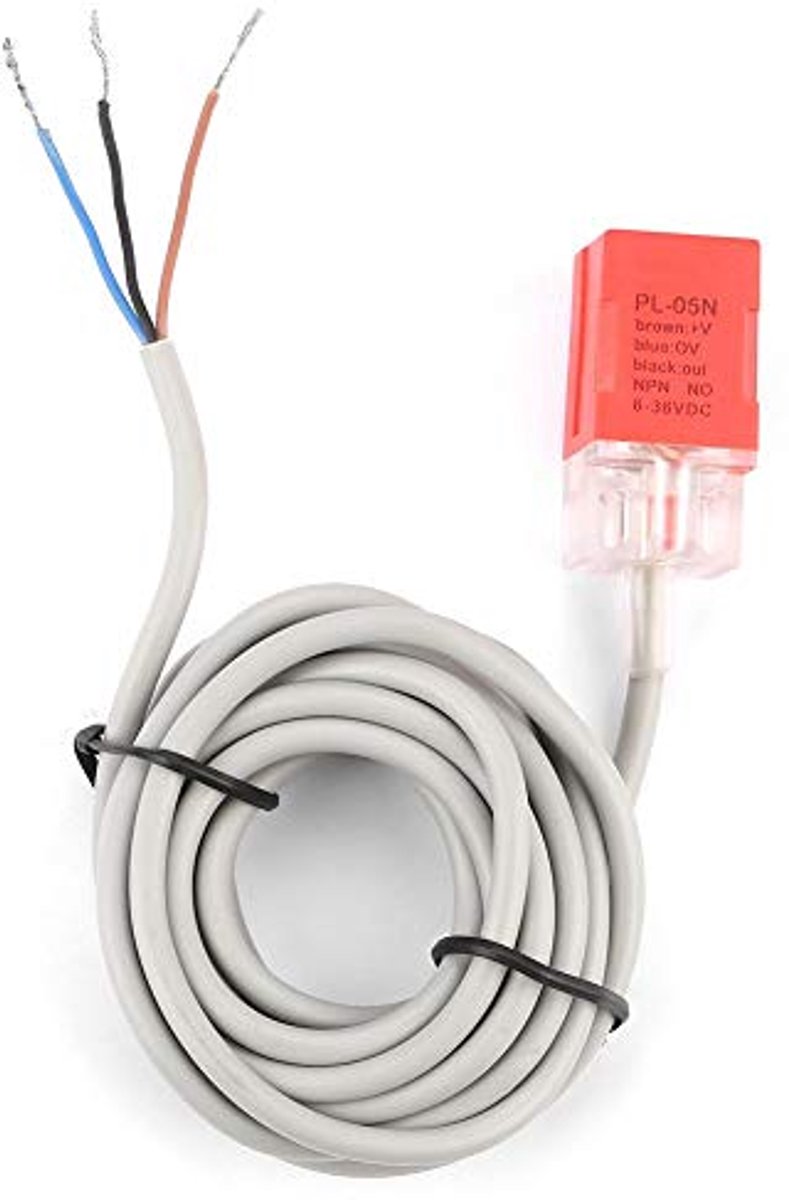 Inductieve naderingssensor PL 05N NPN sluiter DC naderingssensorschakelaar 5 mm afstand magnetische naderingssensorschakelaar-Inductieve Sensor Pl05 N