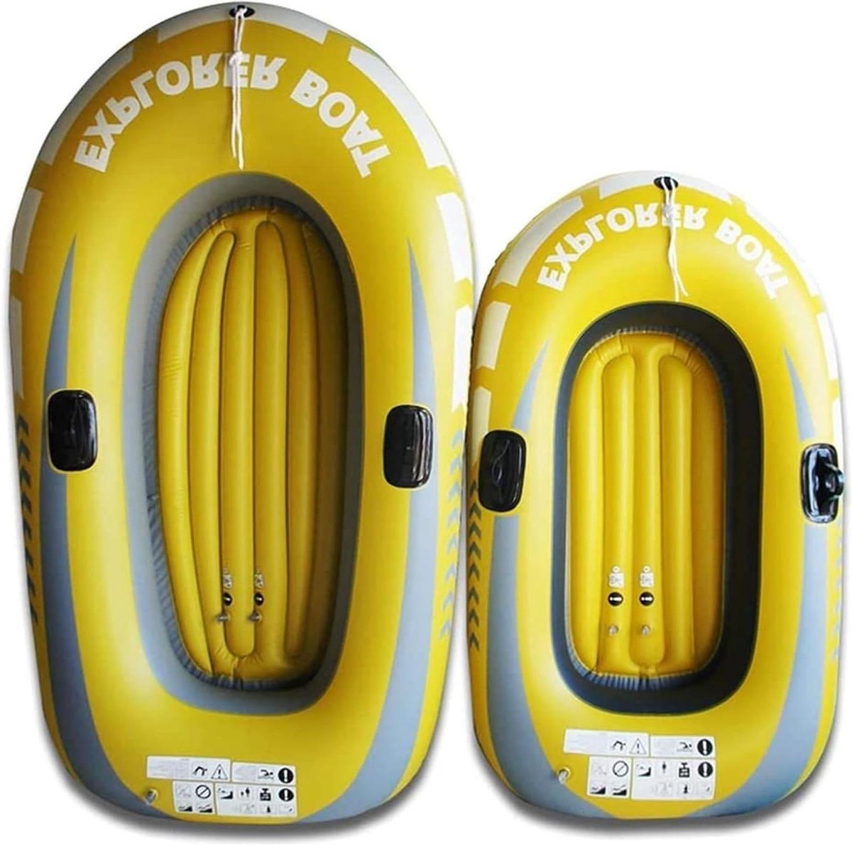Opblaasbare Kajak - Dubbele Kano - Watersport Plezier - Sterk Milieuvriendelijk PVC - 188cm x 114cm - Niet gespecificeerd