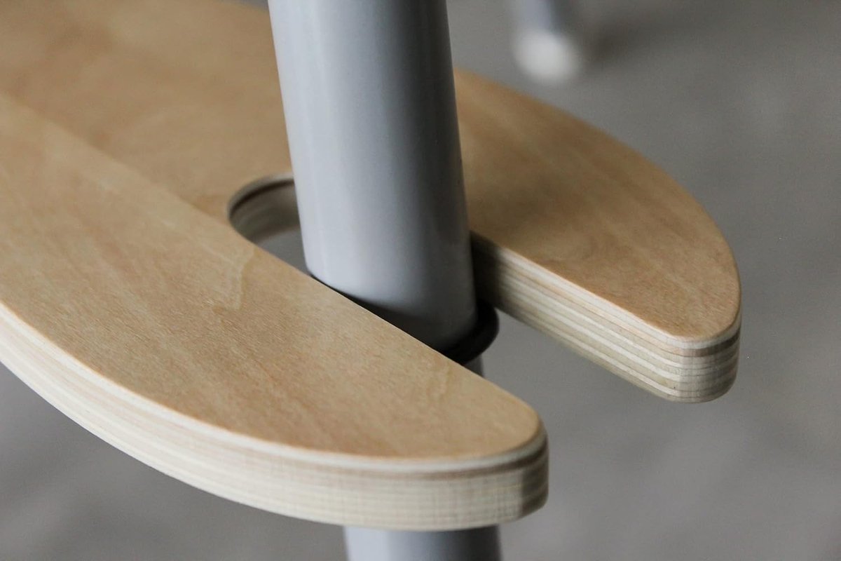 SnelShoppen - Hoogteverstelbare Voetsteun voor IKEA ANTILOP Kinderstoel, Snelle Montage, Kindveilig Linde Hout, Ideaal voor Kinderen, Thuis en Buiten – foto 7