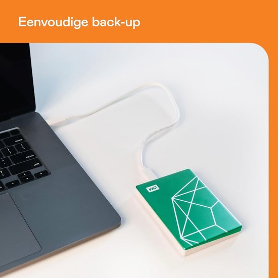 Draagbare Externe Harde Schijf - Metalen Ontwerp - Tot 6 TB Capaciteit - Ransomware Bescherming - Voor Windows PC, Mac en Mobiele Apparaten — afbeelding 4