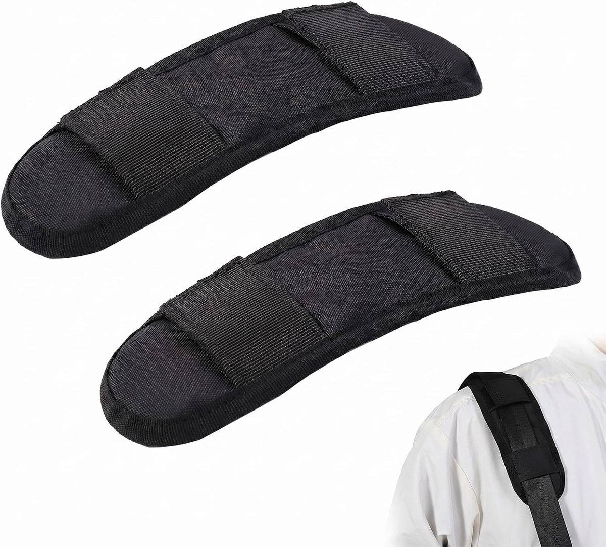 2 stuks afneembaar schouderkussen voor rugzak, comfortabele
